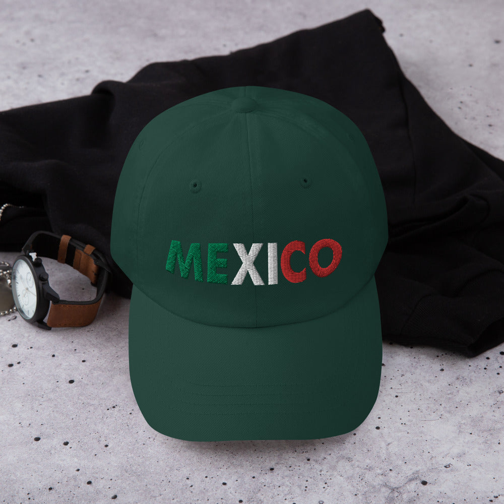 Mexico Dad Hat Embroidery Denim Baseball Cap Casual Trucker Hat Summer Cozy Mom Hat Team Hats