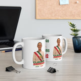 Claudia Sheinbaum Mexican President Ceramic Mug (11oz, 15oz)