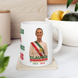 Claudia Sheinbaum Mexican President Ceramic Mug (11oz, 15oz)