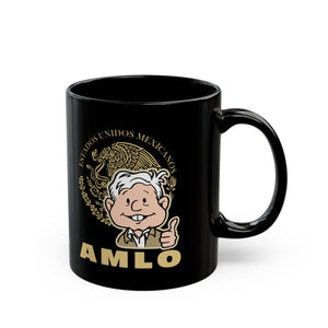 AMLO Escudo Nacional 11oz Black Mug