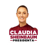 Claudia Sheinbaum Presidenta Kiss-Cut Vinyl Decals