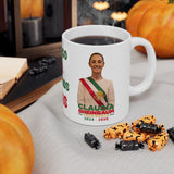 Claudia Sheinbaum Mexican President Ceramic Mug (11oz, 15oz)