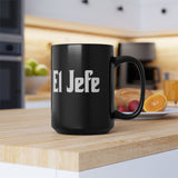 El Jefe Black Coffee Mug (11oz & 15oz)