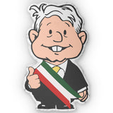 AMLO Andres Manuel Lopez Obrador Shaped Pillow