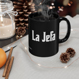 La Jefa Black Coffee Mug (11oz & 15 oz)