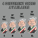 AMLO Andres Manuel Lopez Obrador Shaped Pillow