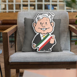 AMLO Andres Manuel Lopez Obrador Shaped Pillow