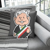 AMLO Andres Manuel Lopez Obrador Shaped Pillow